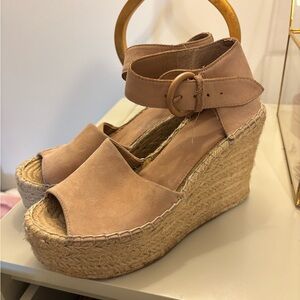 Marc fisher espadrille wedges